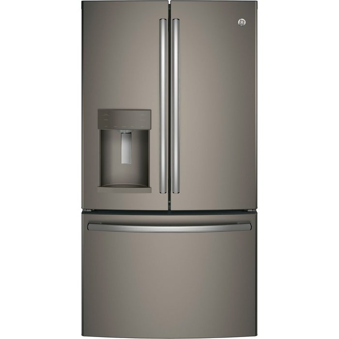 GE GFE28GMKES 36" Freestanding French-door Refrigerator with 27.8 Cu. Ft. Capacity, in Slate