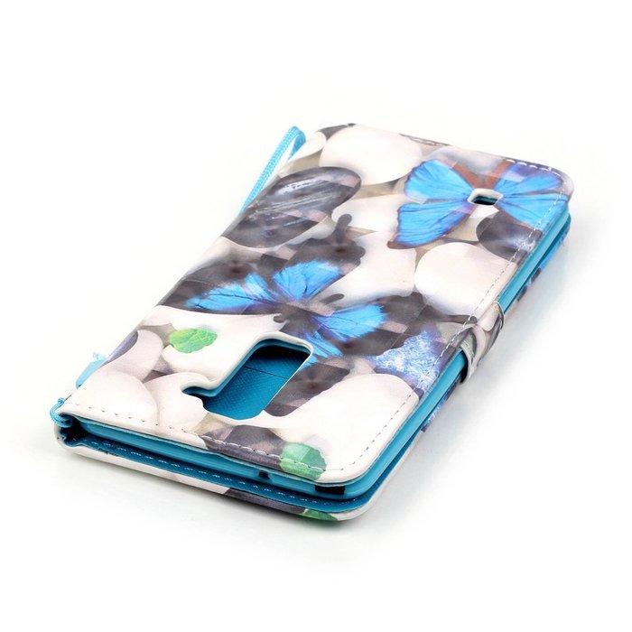 LG G Stylo 2 Case,LG G Stylus 2 Case,Yaheeda [3D Colored Drawing] [Flip Fit] Premium PU Leather Card-Slots Cash-Slots... N39
