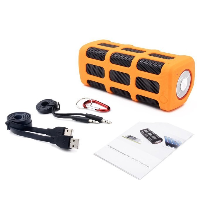 Domon&reg; Waterproof,Dustproof and Shockproof outdoor 7000mAh Power Bank Portable Shower Stereo wireless Bluetooth... N14