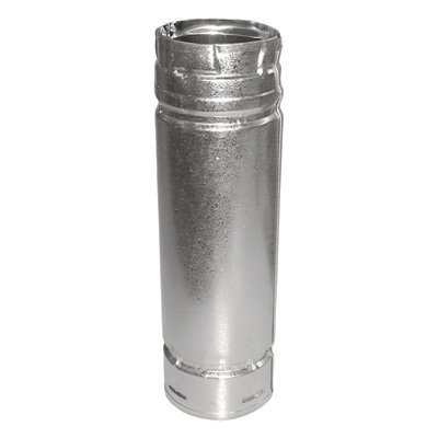 DuraVent Pellet Stove Vent Pipe - 4in. Dia. x 12in.L, Model# 4PVL-12