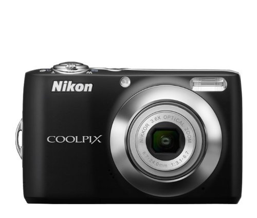 Nikon COOLPIX L24 14 MP Digital Camera with 3.6x NIKKOR Optical Zoom Lens and 3-Inch LCD (Silver) (OLD MODEL)