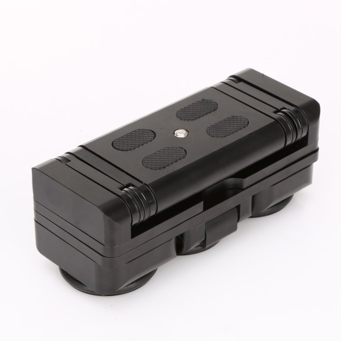 Mojoyce Foldable Tricycle Rail Cars 1/4'' Screw Mount Plate for DSLR Camera Gopro N8