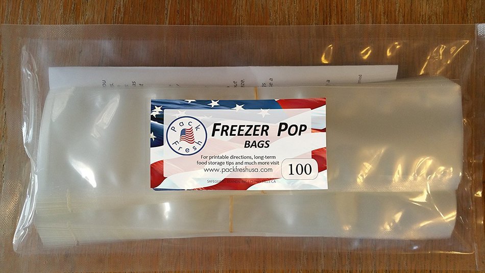Freezer Pop Bags Vacuum Sealers (100)