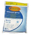 Type G Bosch Vacuum Cleaner Replacement Bag (5 Pack) N2