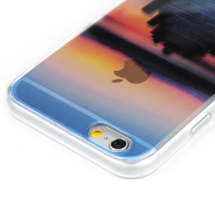Badalink iPhone 6S Case,iPhone 6 Case (4.7") Soft TPU Shockproof Rubber Skin Gel Fancy Scenery Series Bumper Slim... N8