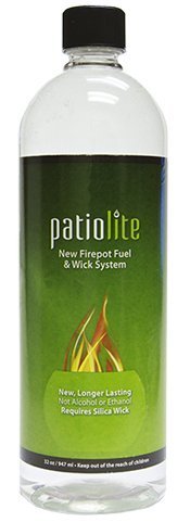 Unique New PatioLite Advanced Biofuel (FB-12) for Condar's Flamenco logset. Case of 12 32oz. bottles. Non-ethanol.