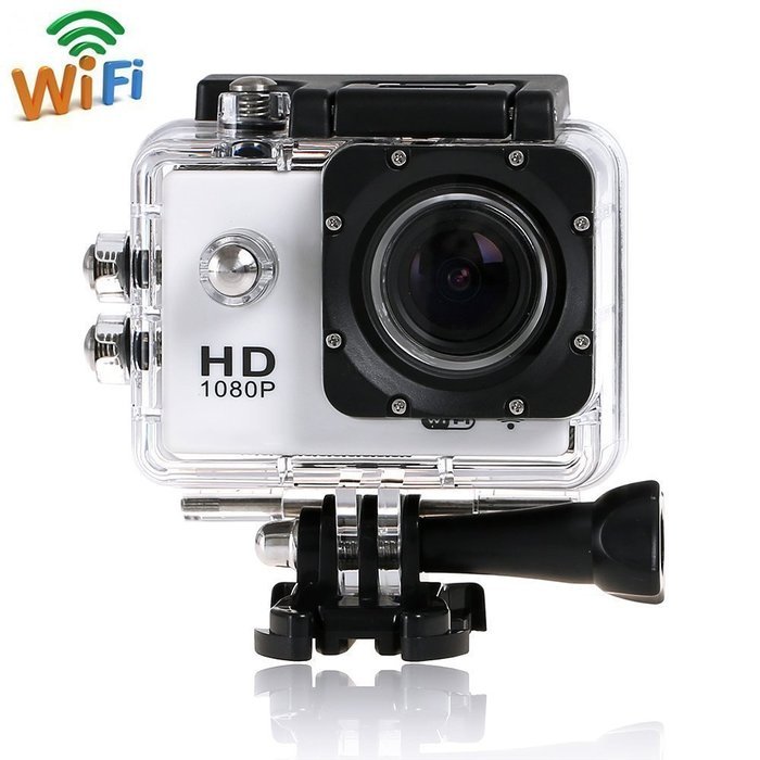 ANSITO SJ4000 Waterproof Wifi 1080P Sports Camera HD Action Camera with 170 degree Wide Angle Lens and 2.0 inch... N7
