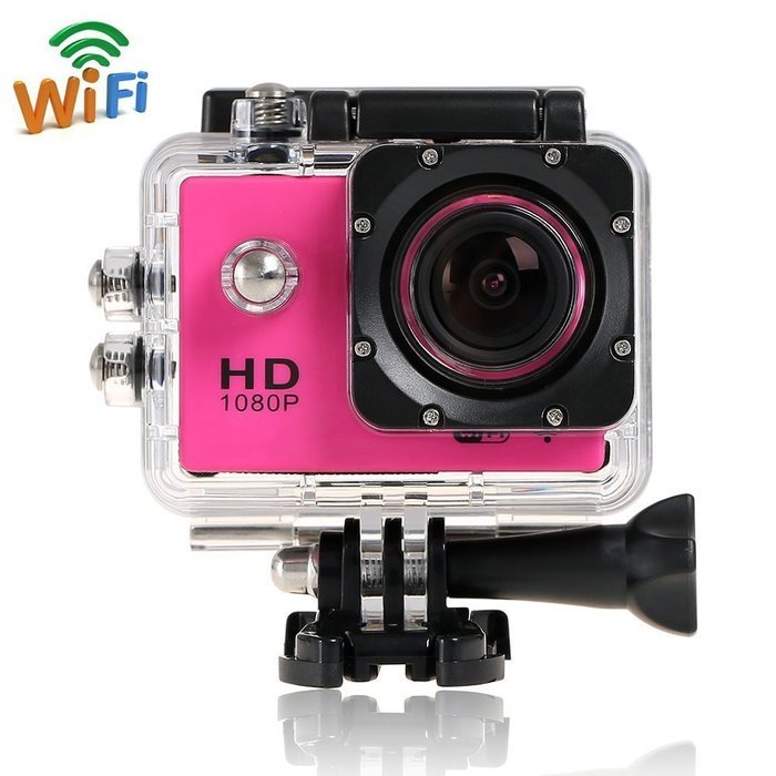 ANSITO SJ4000 Waterproof Wifi 1080P Sports Camera HD Action Camera with 170 degree Wide Angle Lens and 2.0 inch... N8