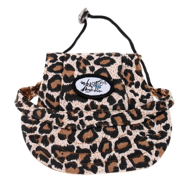 PyLios(TM) Fashion Dog Visor Breathable Fabric Baseball Hat Pet Sun Hat Super Cute Sun-shading Cap with Ear Holes... N4