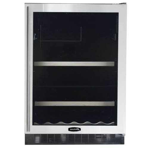 Single zone Finish: Black Cabinet With Black Overlay Door, Hinge Location: Right, Lock: No