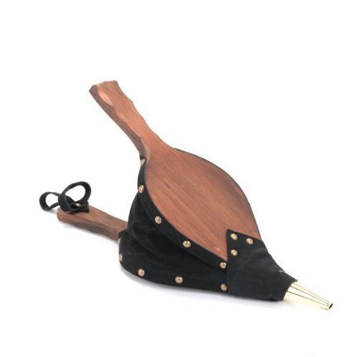JOHNNY BEARD COMPANY 68010 Pennsylvania Pine Bellows, Black Suede Trim, 7.5 in. x 19.5 in.