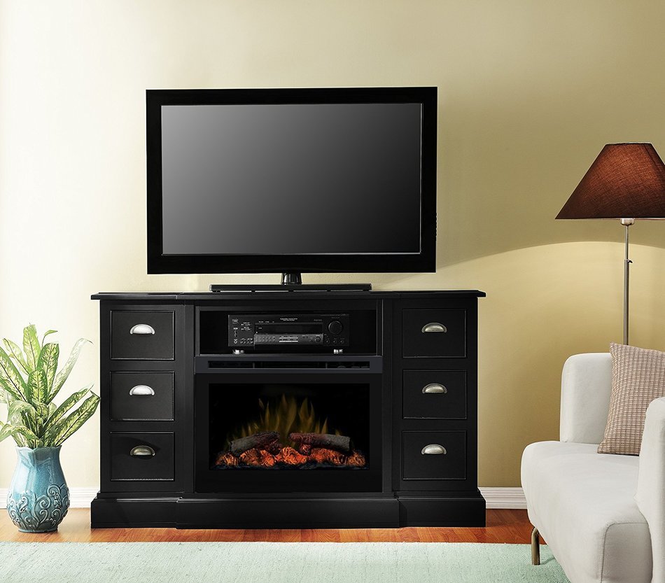 Dimplex Dfp25 1347b Gibbons 58 Inch Wide By 323 Inch Tall Media Console With Electric Fireplace 2060