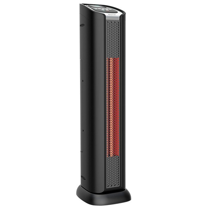 (2) Lifesmart 24" 2 Element Infrared Tower Heater & Fan N3