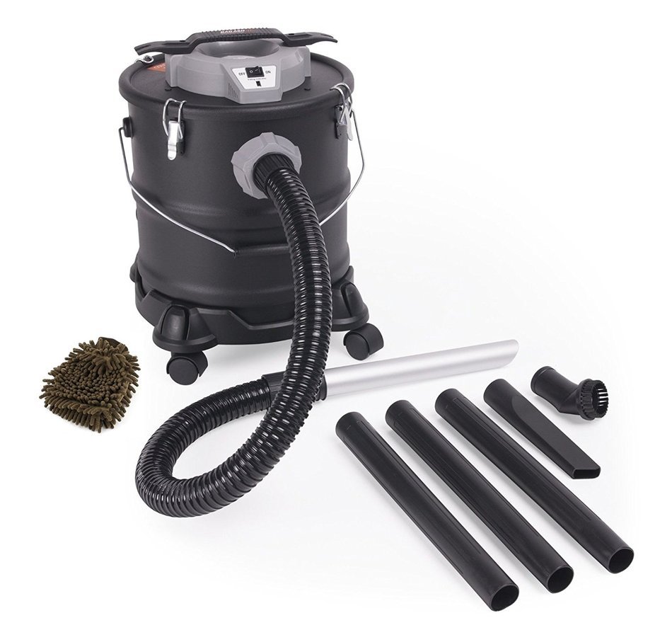 Bad Ash 3 Vacuum Fireplace Cleaner, Badash (Complete Set) w/ Bonus: Premium Microfiber Cleaner Bundle