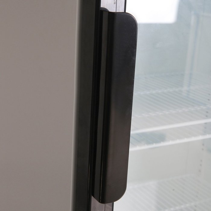 308L Glass Display Pull Door Fan & Direct Cooling Beer Soda Beverages Showcase Commercial Refrigerator Merchandise... N4