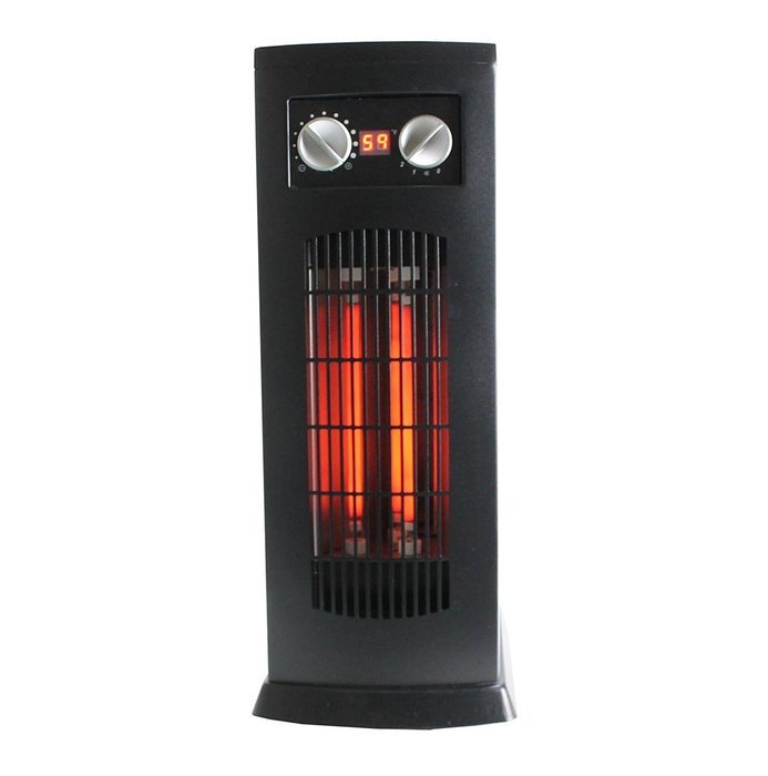 LifeSmart LifePro Portable 1500W Medium Room Infrared Quartz Tower Heater N3