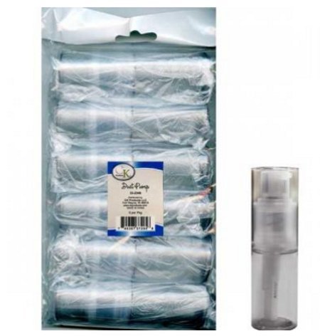 CK Products Dust Pump Sprayer for Cake Dusting Powder (Pack of 6) (Large)