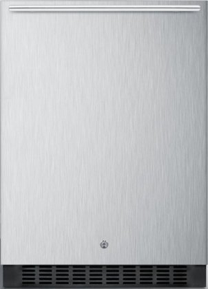 Summit SPR627OSCSSHH 24" Built In/Freestanding Outdoor Refrigerator with Fully Finished Cabinet Factory Installed...