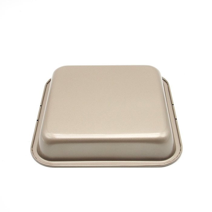 SS&CC Heavy-gauge Steel 7.5 inch Square Cake Pan N2