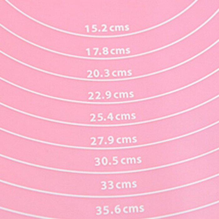 Spritech(TM) Durable Supple Silicone Healthy Mat Baking Mat Baking Tools Pink N7