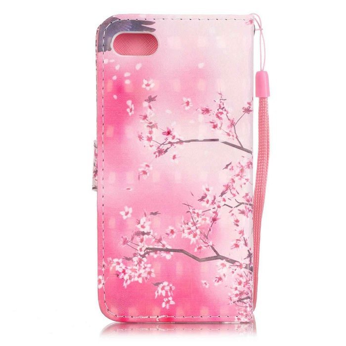 iPhone 7 Case,Yaheeda [3D Colored Drawing] [Flip Fit] Premium PU Leather Card-Slots Cash-Slots & Kickstand [Anti-Scratches... N46