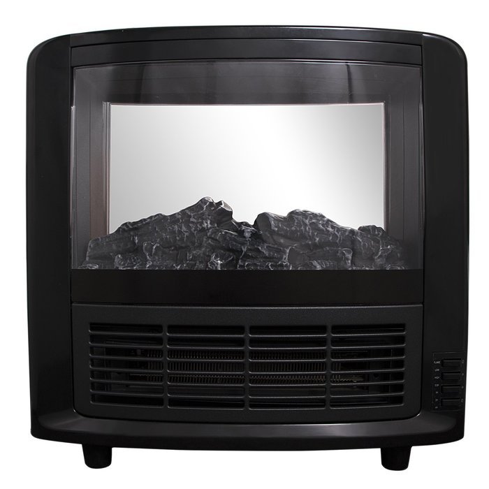 Bestmart INC 1500w Black Mechanical Version Wire Heating Portable Fireplace N2
