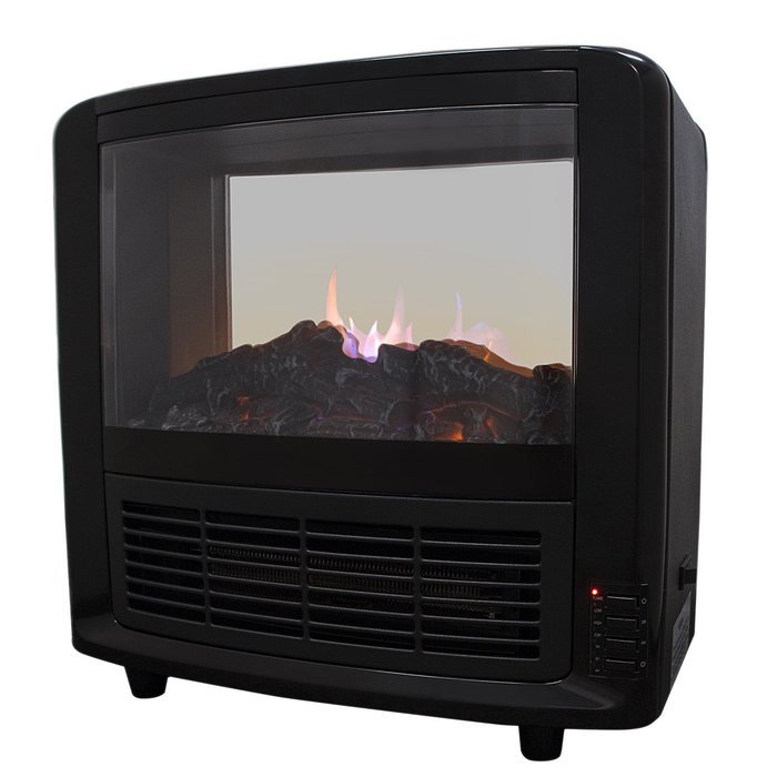 Bestmart INC 1500w Black Mechanical Version Wire Heating Portable Fireplace N3
