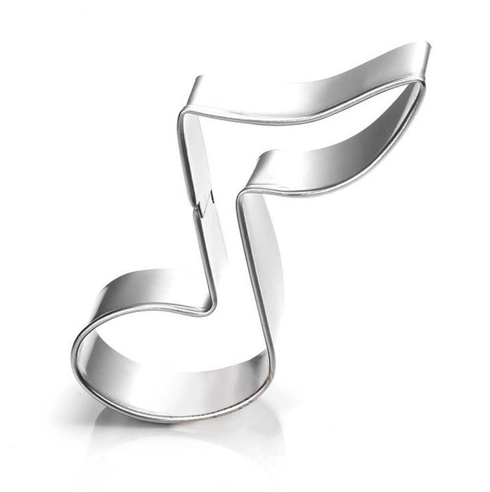 Yatim 3pcs Stainless Steel Musical Shape Cookie Biscuit Fondant Cookie Cutter Mold for Baking Mold N3