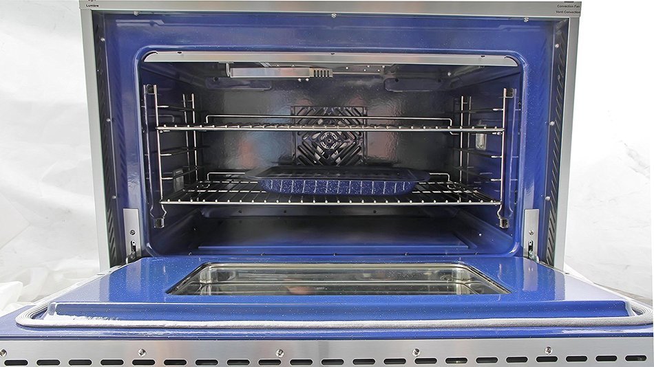 NXR DRGB3001 Professional Style Gas Range, 30", Stainless Steel N6