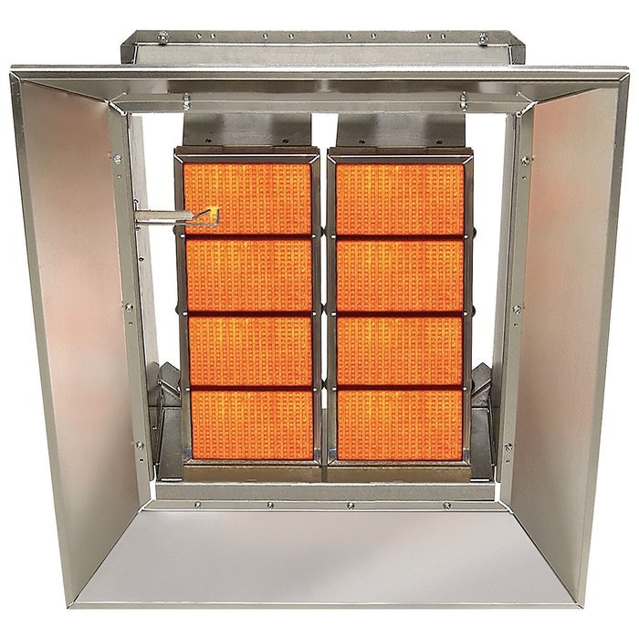SunStar Heating Products Infrared Ceramic Heater - NG, 80,000 BTU, Model# SG8-N