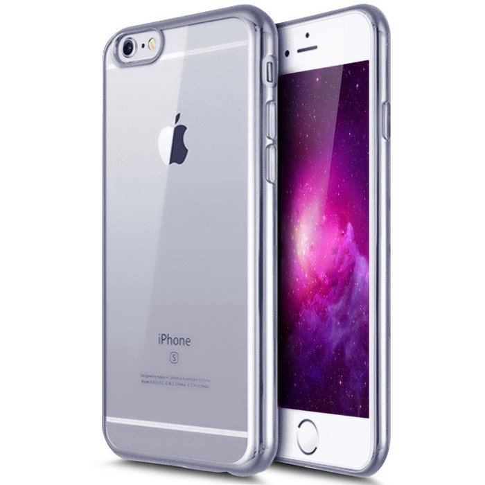 iPhone 7 Case,iPhone7 Case,ikasus [Electroplate Bumper] Flexible Soft Rubber Clear TPU Transparent Skin Scratch-Proof... N4