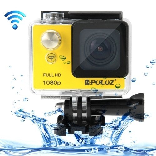 PULUZ U6000 Novatek 96650 Full HD 1080P 2.0 inch LCD Screen WiFi Waterproof Multi-function Sport Action Camcorder