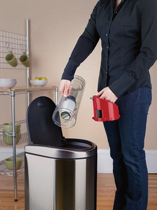 Dirt Devil Vacuum Cleaner Dynamite Plus Corded Bagless Upright Vacuum with Tools M084650 RED N8
