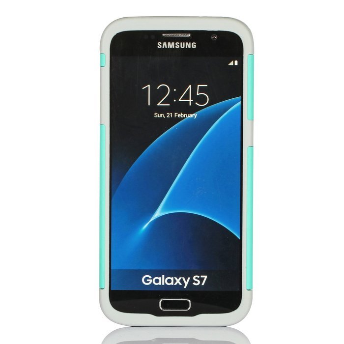 Galaxy S7 Case, HLCT Slim Hybrid Soft Interior Silicone Hard PC Back Dual-Layer Case for Samsung Galaxy S7 (2016... N3
