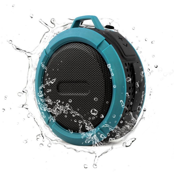 BSWHW Wireless Outdoor Portable Bluetooth & Shower Speaker with Bass,Stereo,Super Waterproof Dustproof Shockproof... N4