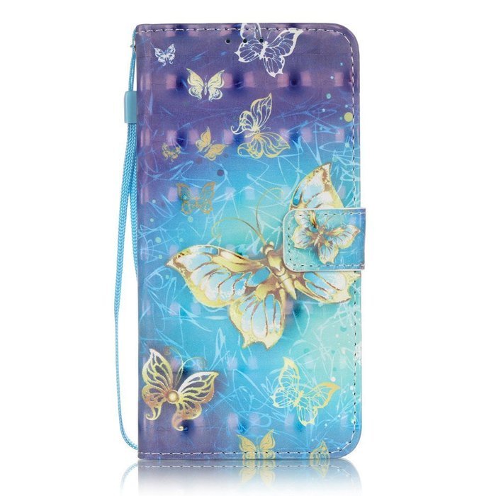 LG G Stylo 2 Case,LG G Stylus 2 Case,Yaheeda [3D Colored Drawing] [Flip Fit] Premium PU Leather Card-Slots Cash-Slots... N49