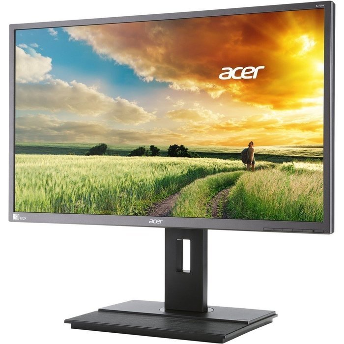 Acer - 27" IPS LED 4K UHD Monitor - Dark gray