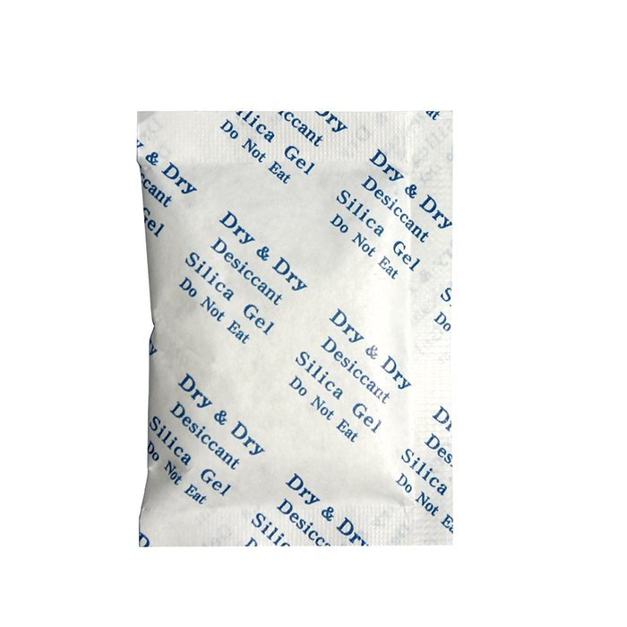 10 Gram Pack of 100 "Dry&Dry" Silica Gel Packets Desiccant Dehumidifiers N7