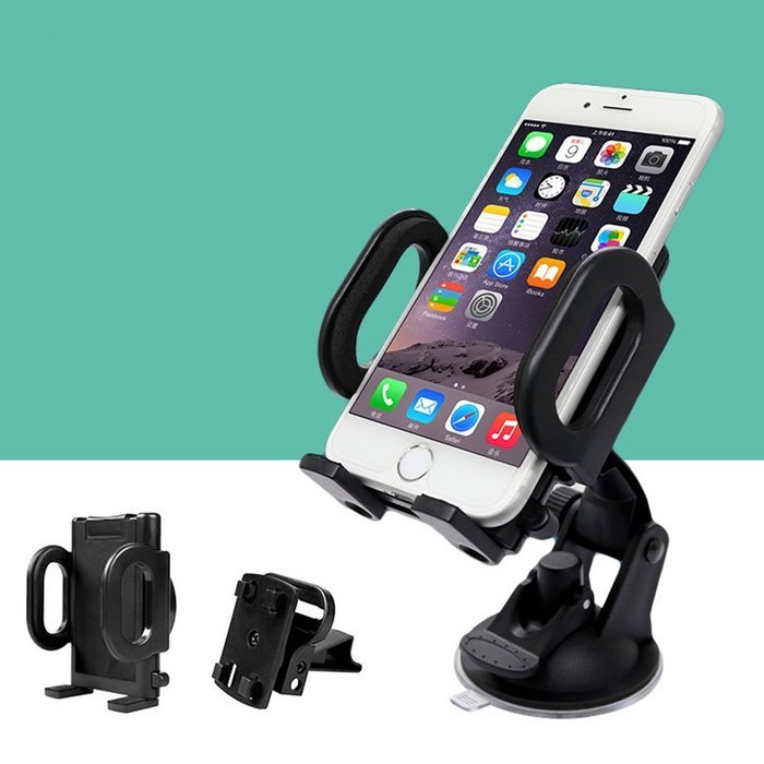 Yaheeda Car Mount Universal Phone Holder,Windshield,Dashboard and Air Vent Mobile Phone Cradles Inside for iPhone... N5