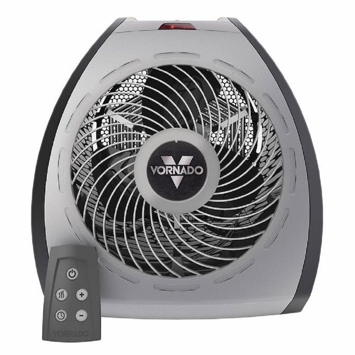 NEW!! "Cool-to-the-Touch" & "Fire-Resistant" Steel Housing TouchStone Whole Room Vortex Heater with Timer & Remote...