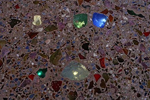 Reflective Copper Small 10 Lb Bag Fireplace Glass, Landscape Glass N4