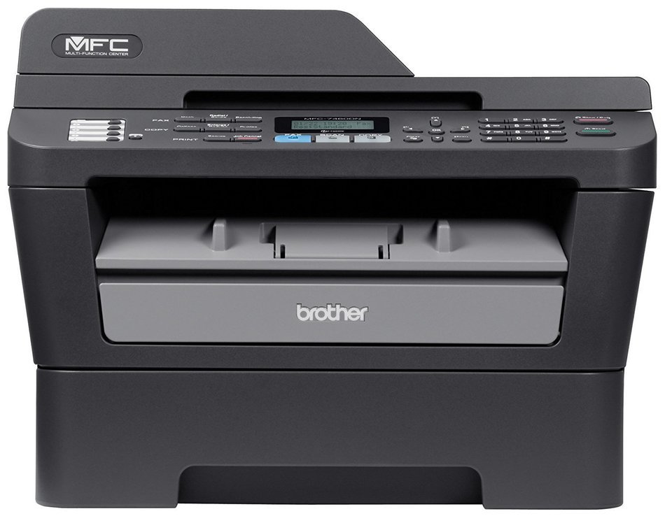 Brother EMFC7460DN Refurbished Monochrome Printer with Scanner, Copier and Fax