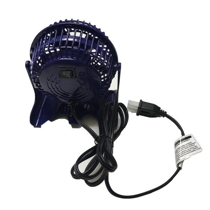 BRENTWOOD AC ADAPTER PERSONAL DESK MINI FAN 4" OFFICE KITCHEN (Black) N7
