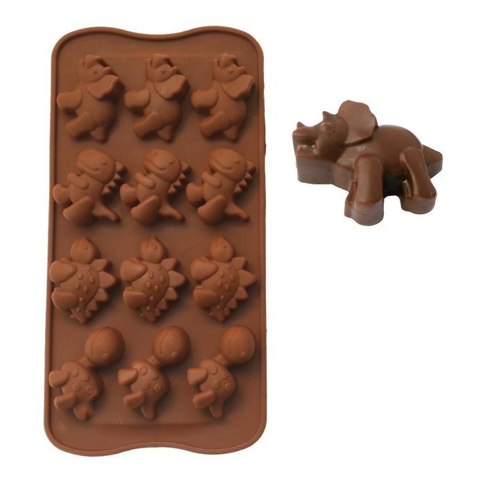 Dinosaur Shape Chocolate Silicone Mold Baking Cake Decoration Mould N2