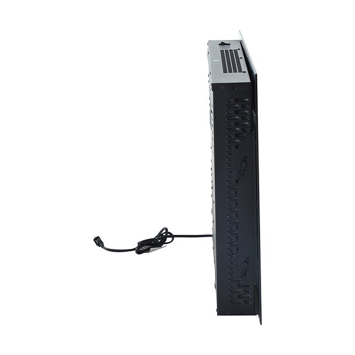 HomCom 36&rdquo; 1500W Wall Mounted Electric Fireplace w/Remote - Black N9