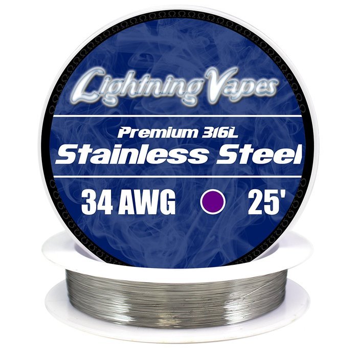 LV Stainless Steel 316L Wire 34 AWG - 250' N5