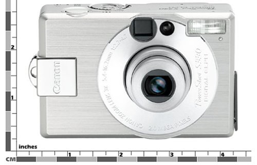 Canon PowerShot S330 2MP Digital ELPH Camera w/ 3x Optical Zoom N2