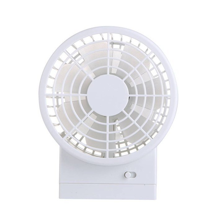 USB Mini Desktop Fan Double Blade Enlarged Version (blue) N11