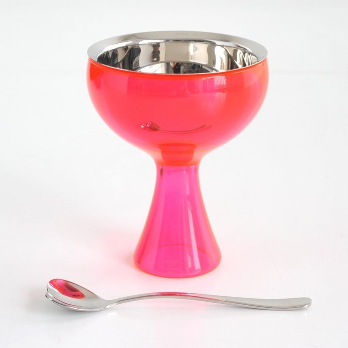 Alessi Big Love Bowl+Spoon, Blue N9