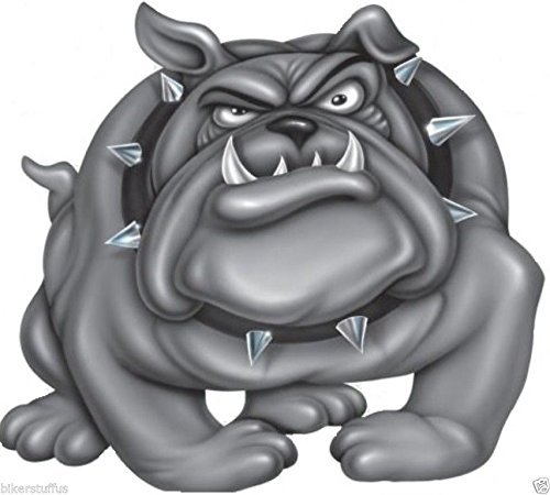 BULLDOG BUMPER STICKER TOOLBOX STICKER LAPTOP STICKER DIE CUT